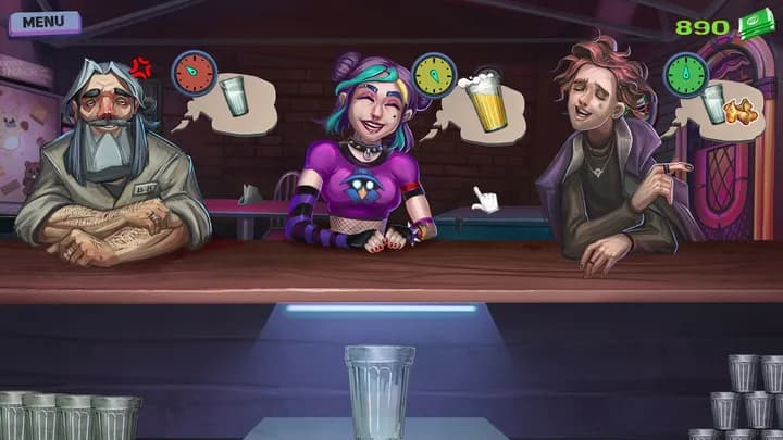 Last Pill Bar вышла в Steam — симулятор бармена с выбором, кто выживет