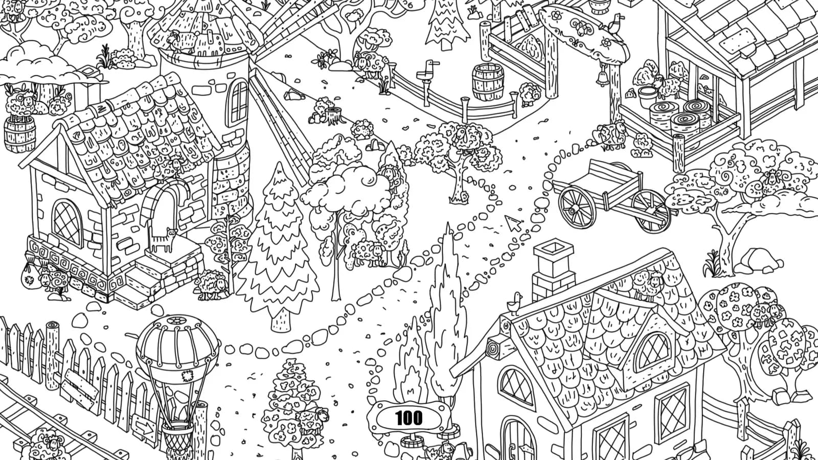 100 hidden rams — скриншот