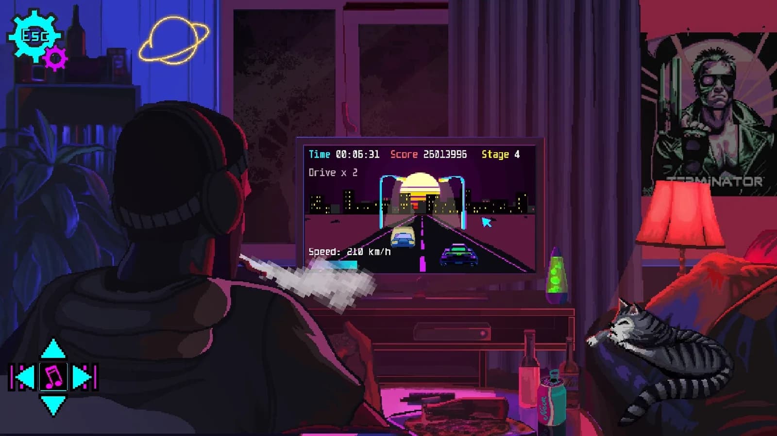 Neon Doomer 85 — скриншот