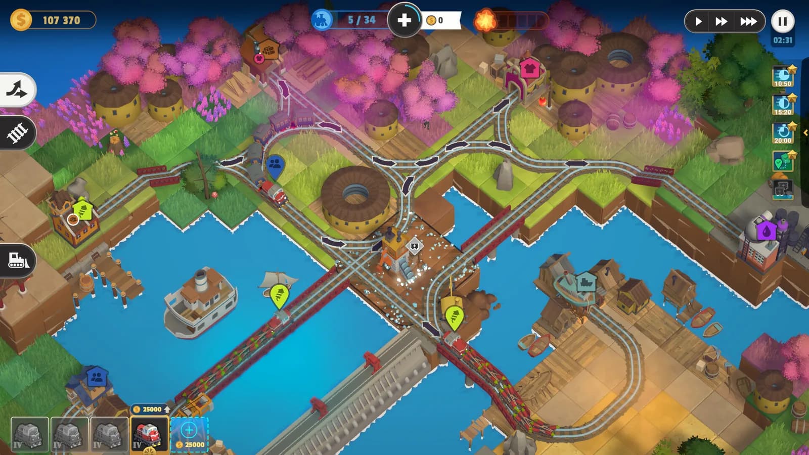 Train Valley Origins — скриншот