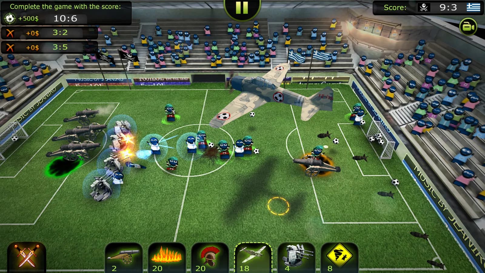 FootLOL: Epic Soccer League — скриншот