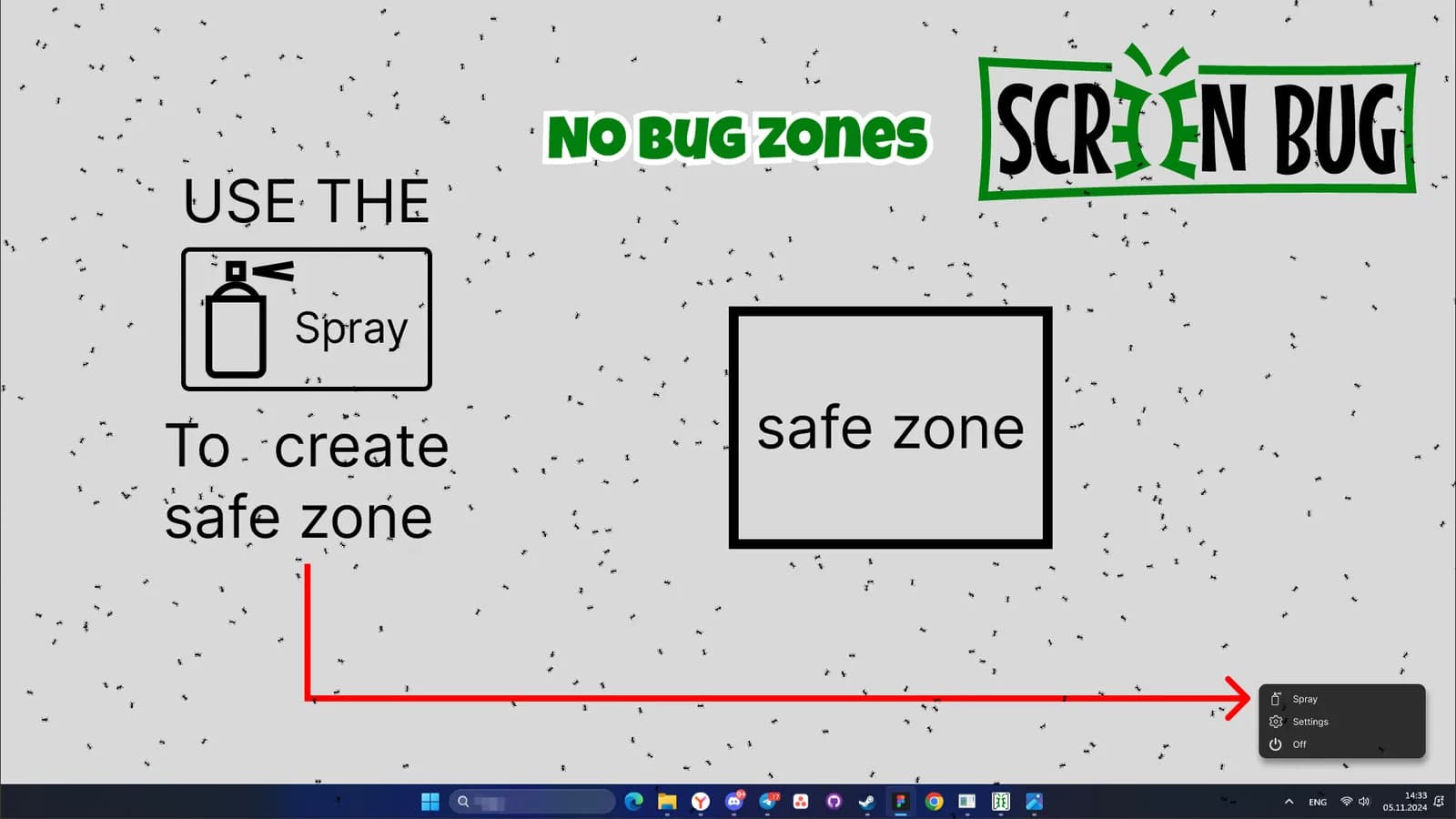 Screen BUG — скриншот