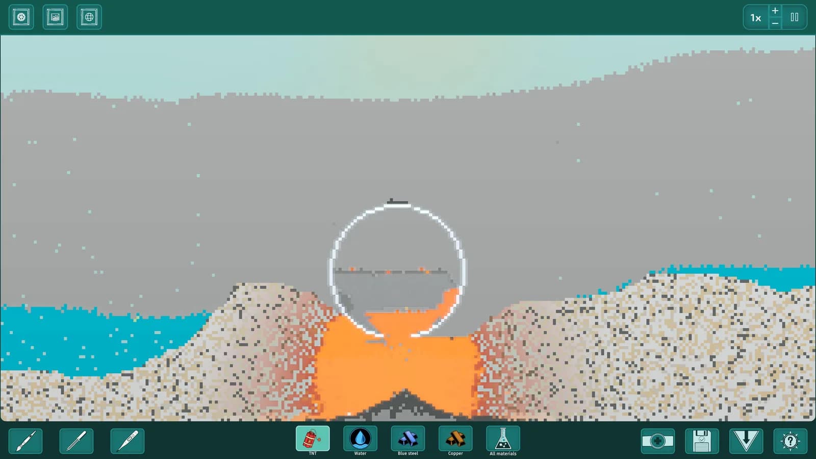 Reactonix Sandbox — скриншот