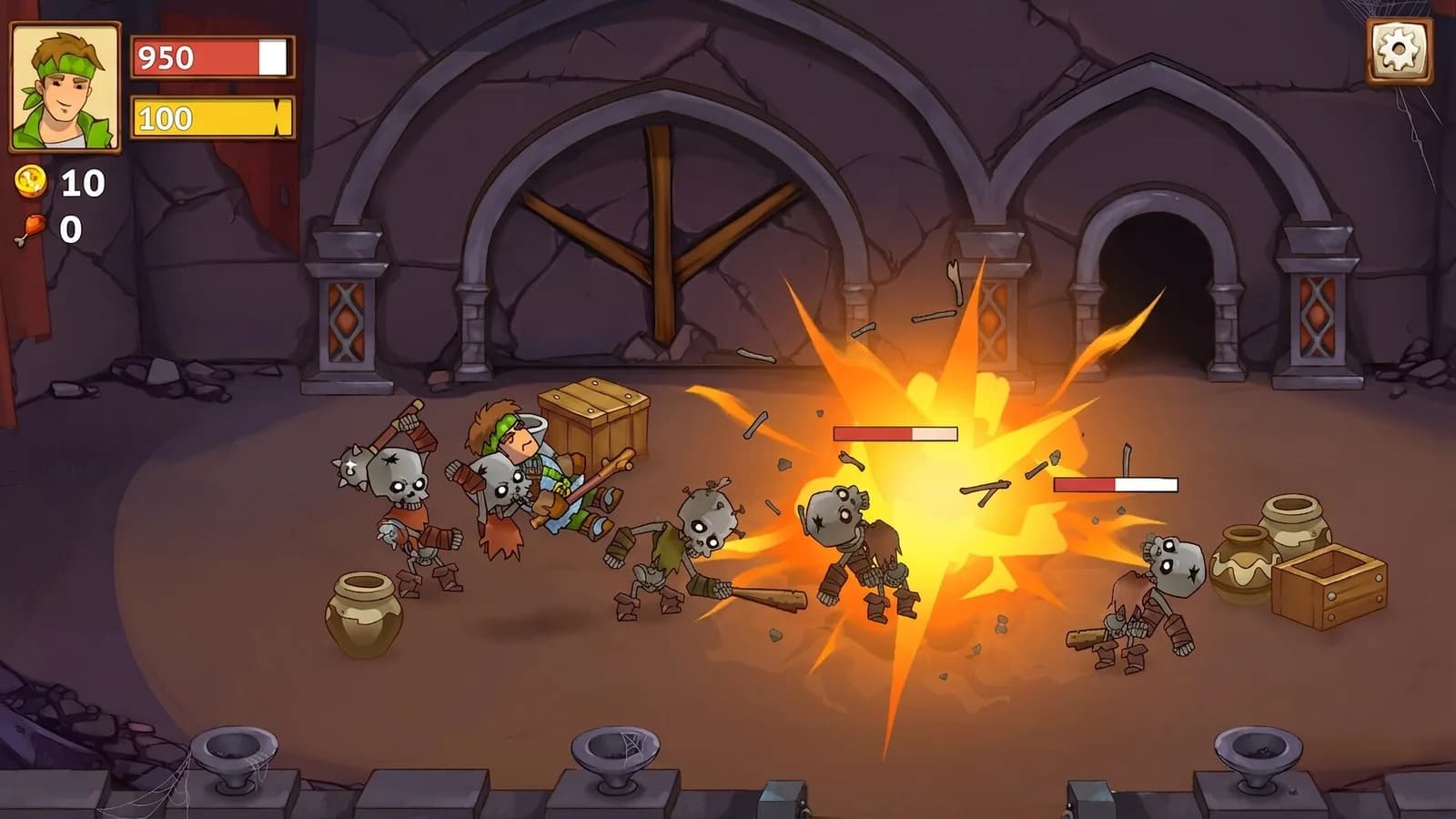 Knights of Braveland — скриншот