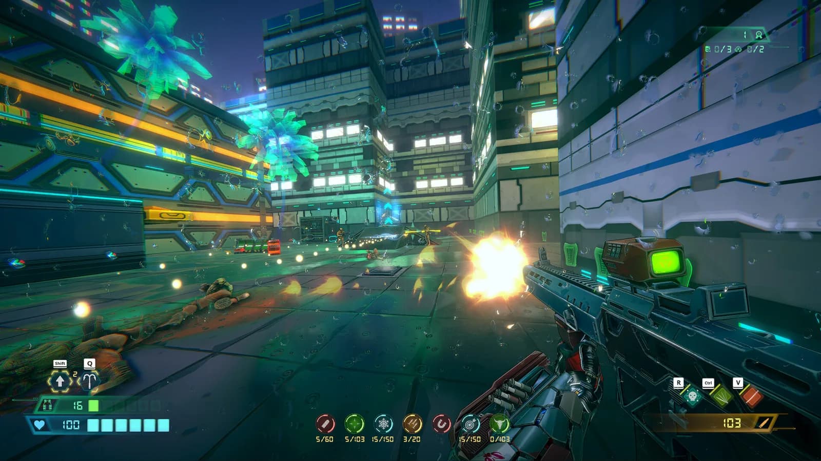 Neon Extermination — скриншот