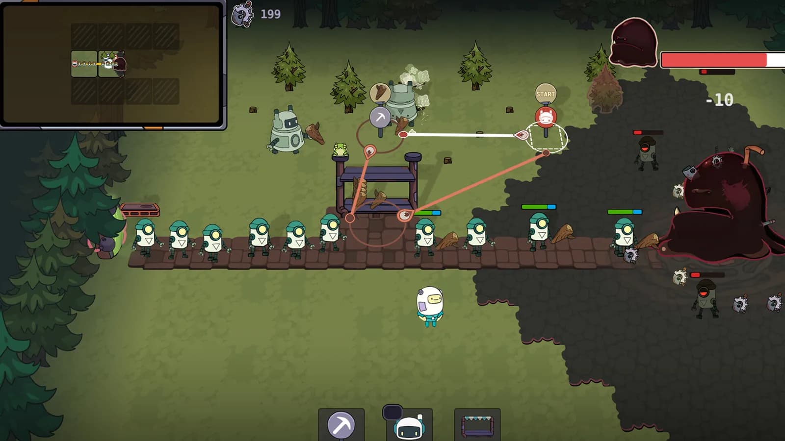 SuperWEIRD: Automation Roguelite — скриншот