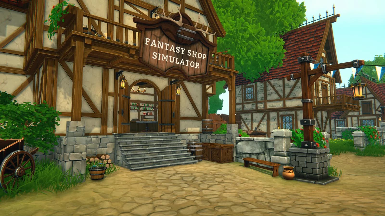 Fantasy Shop Simulator ⚔️ — скриншот