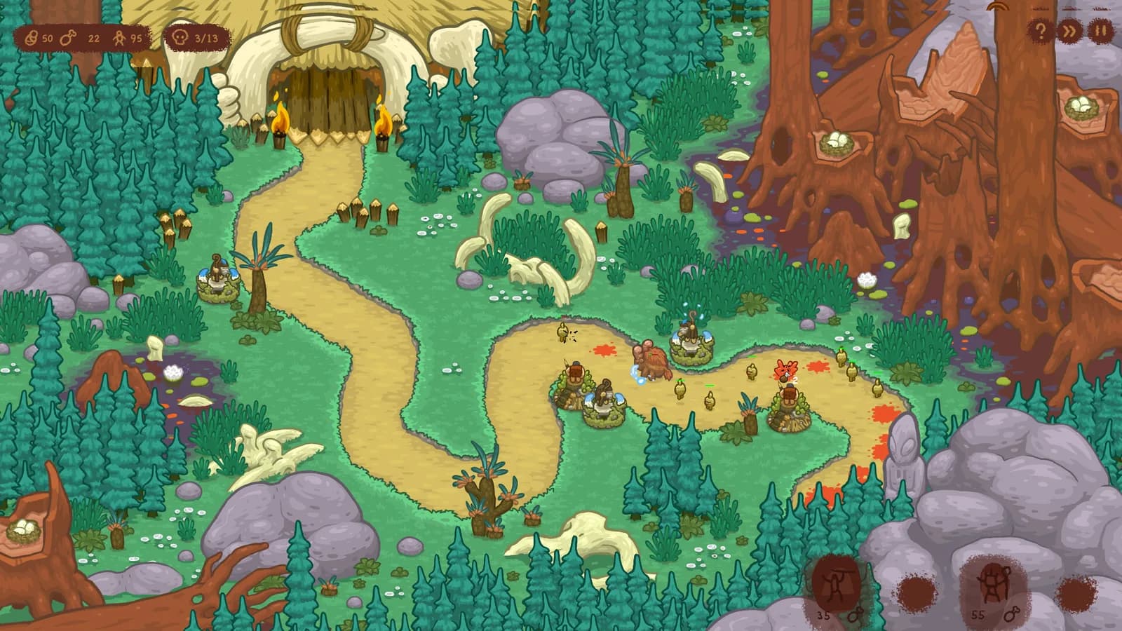 Age of Defense: Prehistory — скриншот