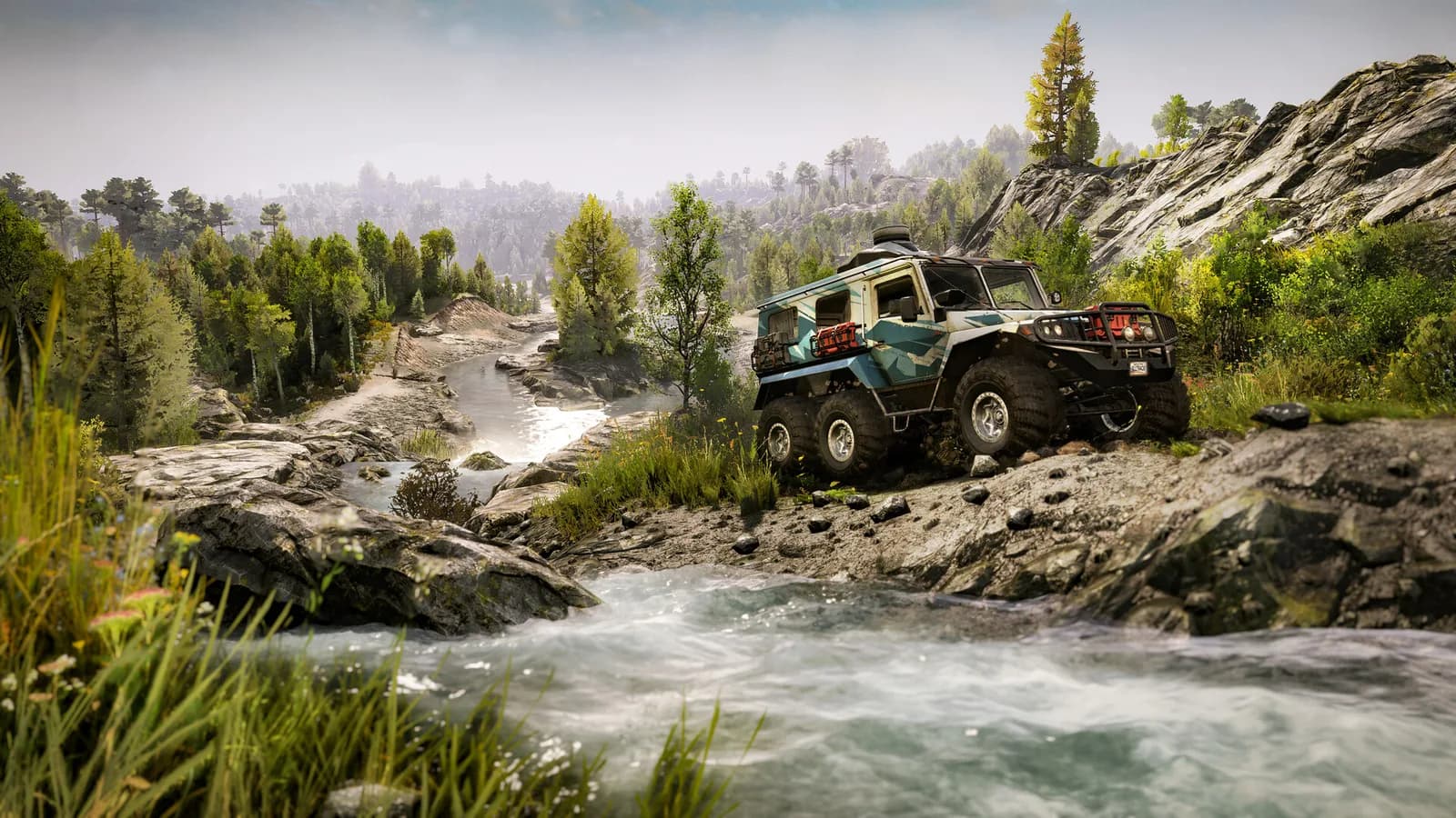 Expeditions: A MudRunner Game — скриншот