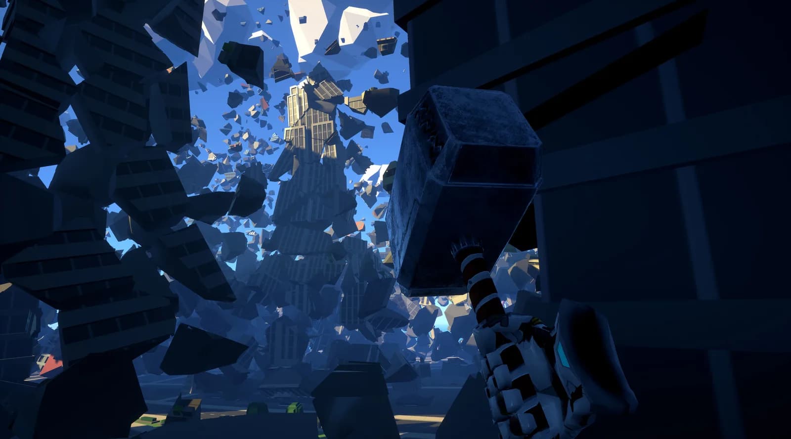 VRobot: VR Giant Robot Destruction Simulator — скриншот