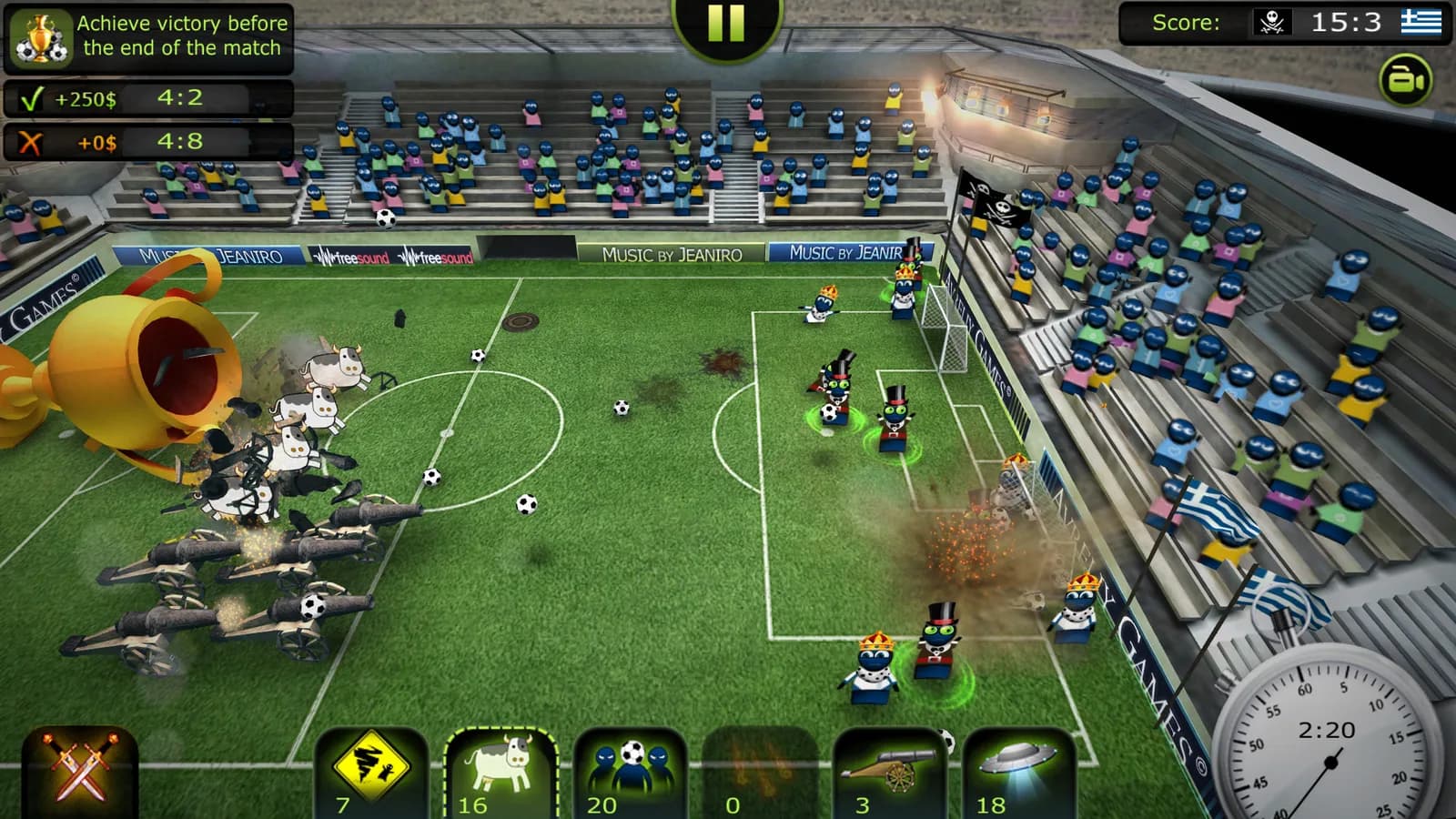 FootLOL: Epic Soccer League — скриншот