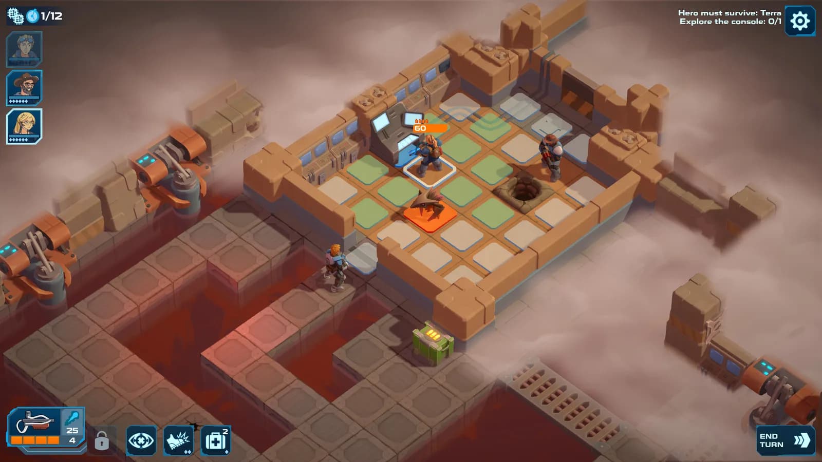 Spaceland: Sci-Fi Indie Tactics — скриншот