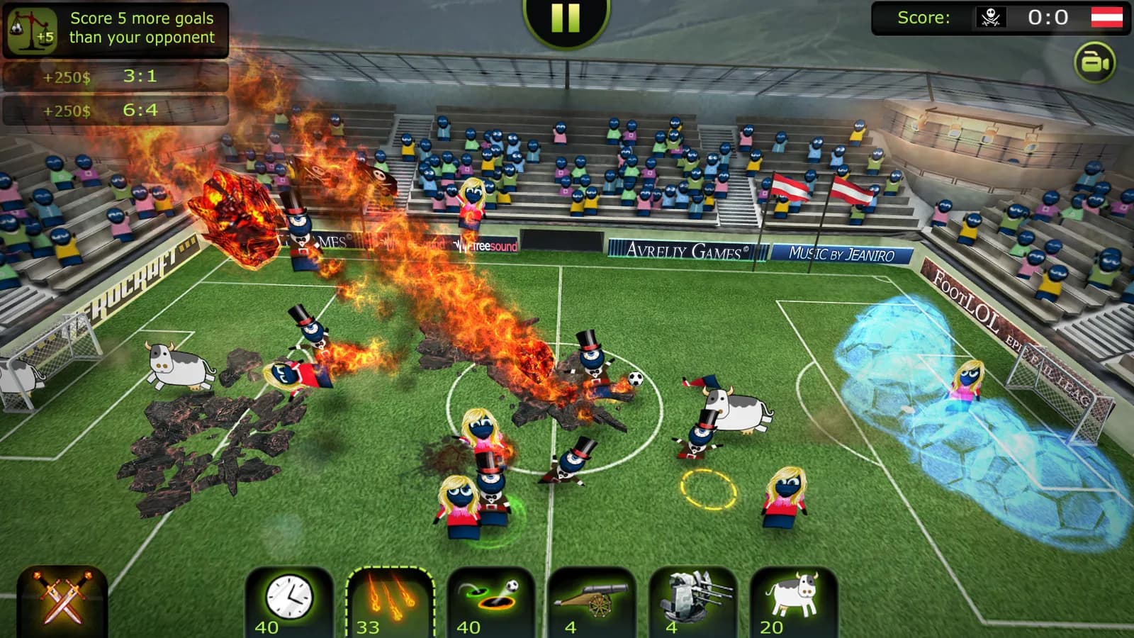 FootLOL: Epic Soccer League — скриншот