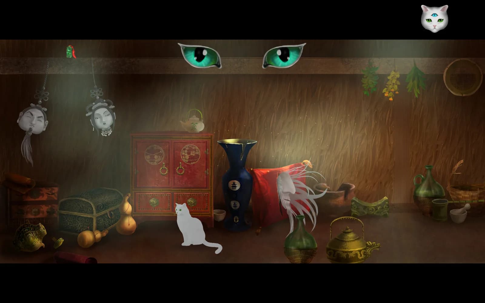 Cat and Ghostly Road — скриншот
