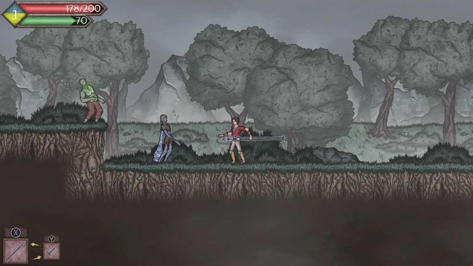 Runic Curse Remastered — скриншот