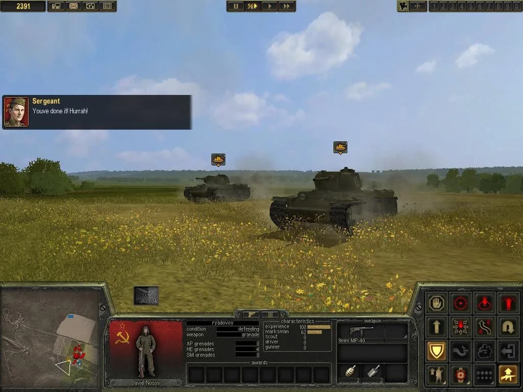 Theatre of War 2: Kursk 1943 — скриншот