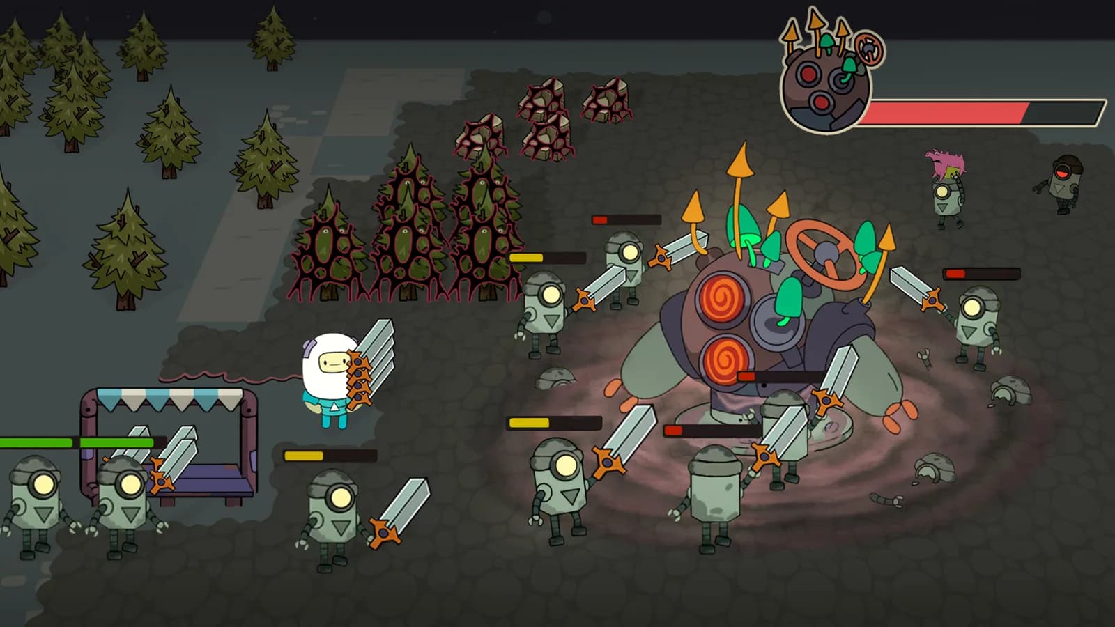 SuperWEIRD: Automation Roguelite — скриншот