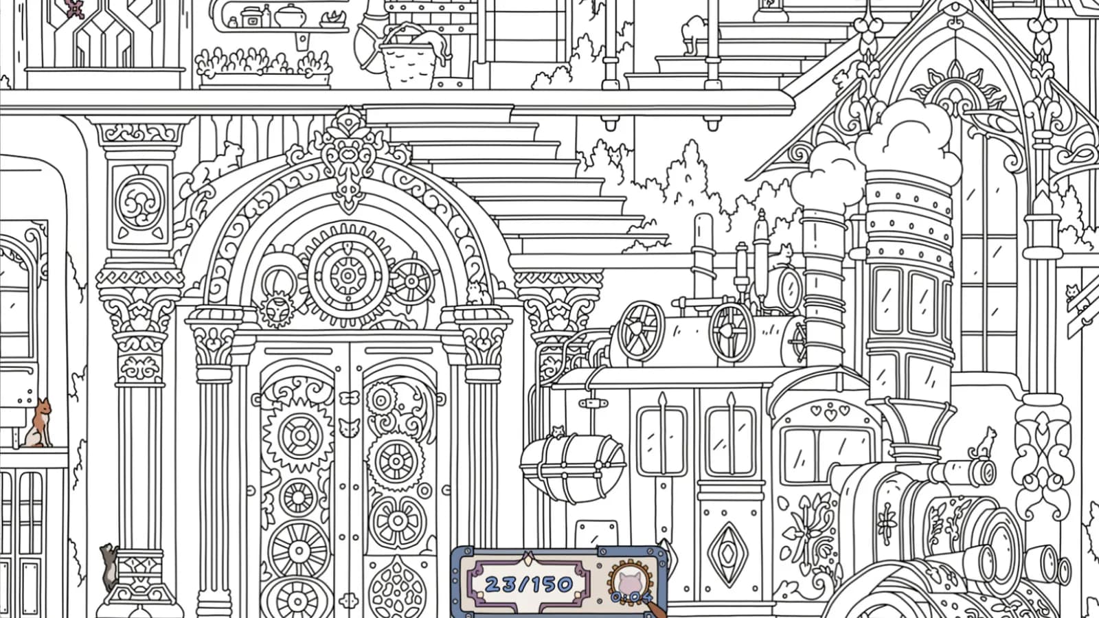 FIND KITTENS 3: Steampunk — скриншот