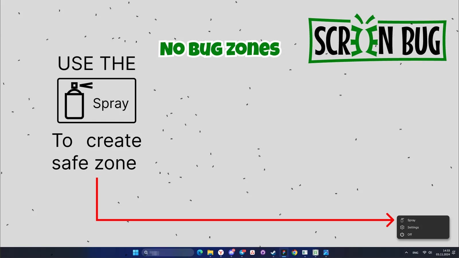 Screen BUG — скриншот