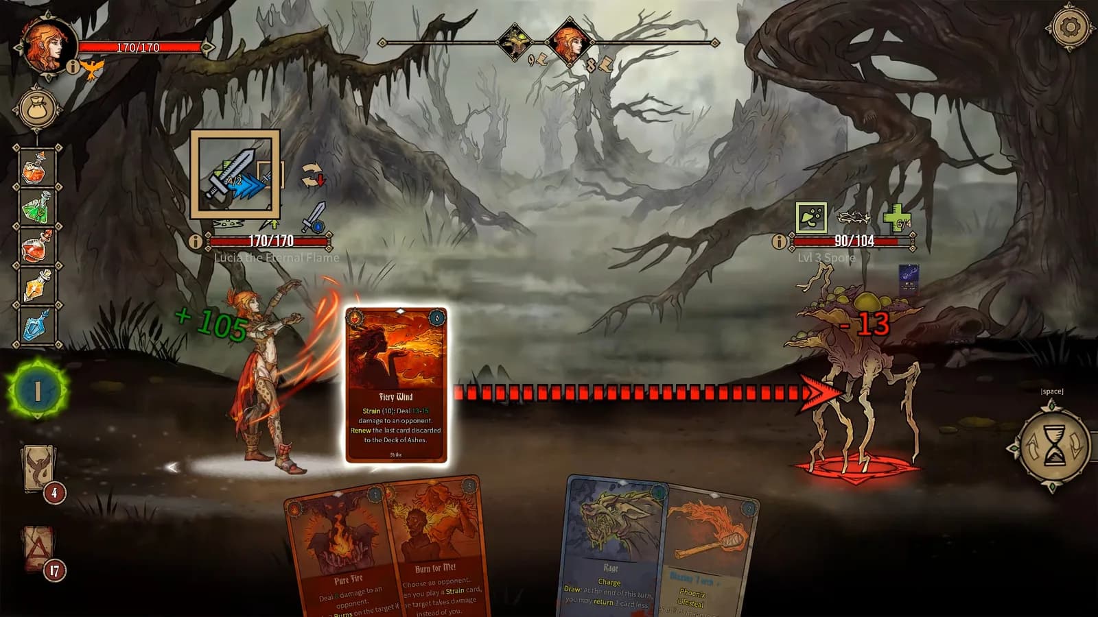 Deck of Ashes — скриншот