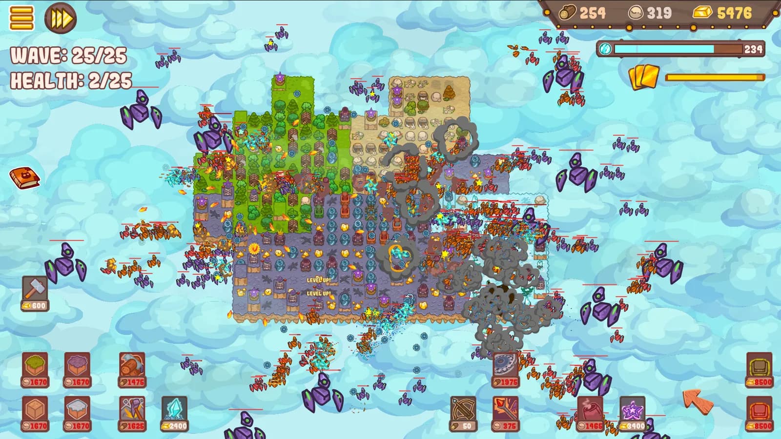 Block Tower TD 2 — скриншот