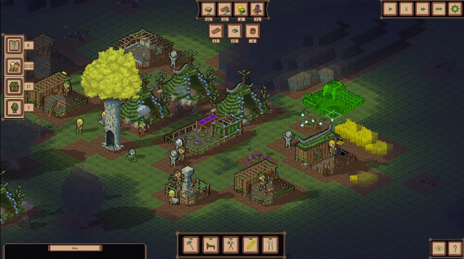 Elven City Simulator — скриншот