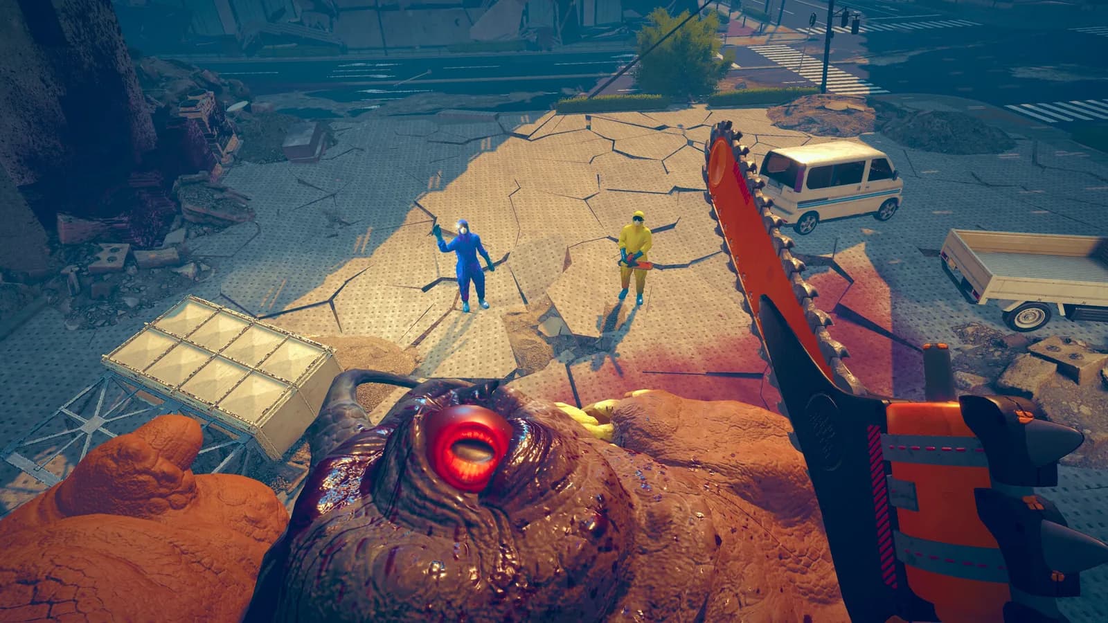 Kaiju Cleaner Simulator — скриншот