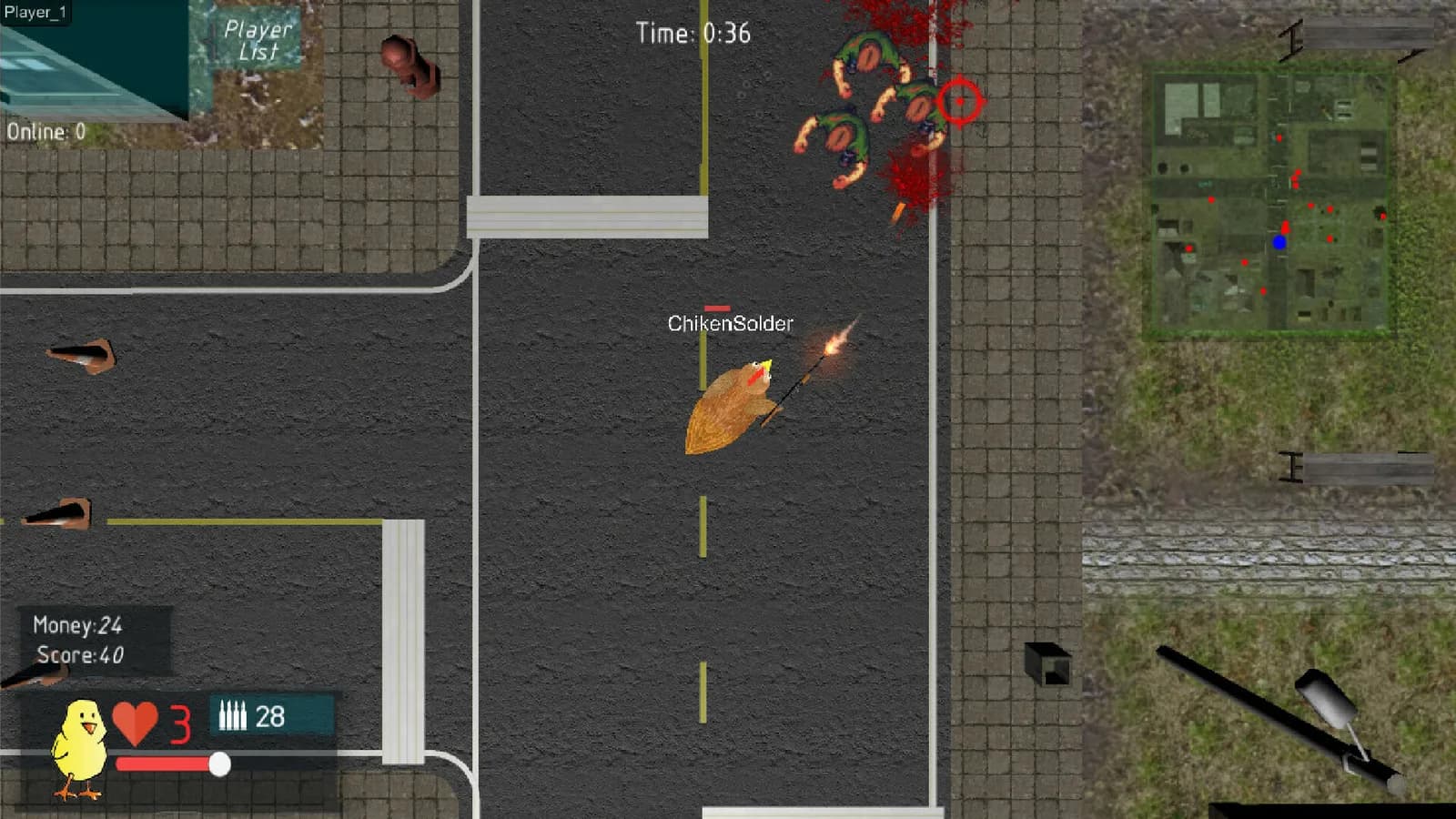 Chicken Wars — скриншот