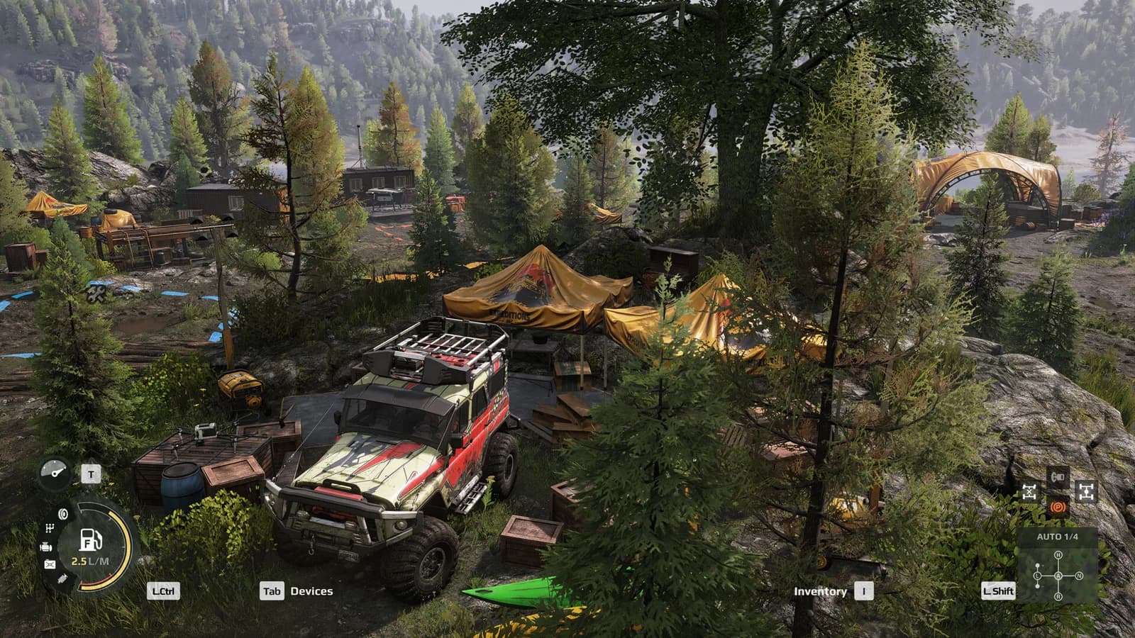 Expeditions: A MudRunner Game — скриншот