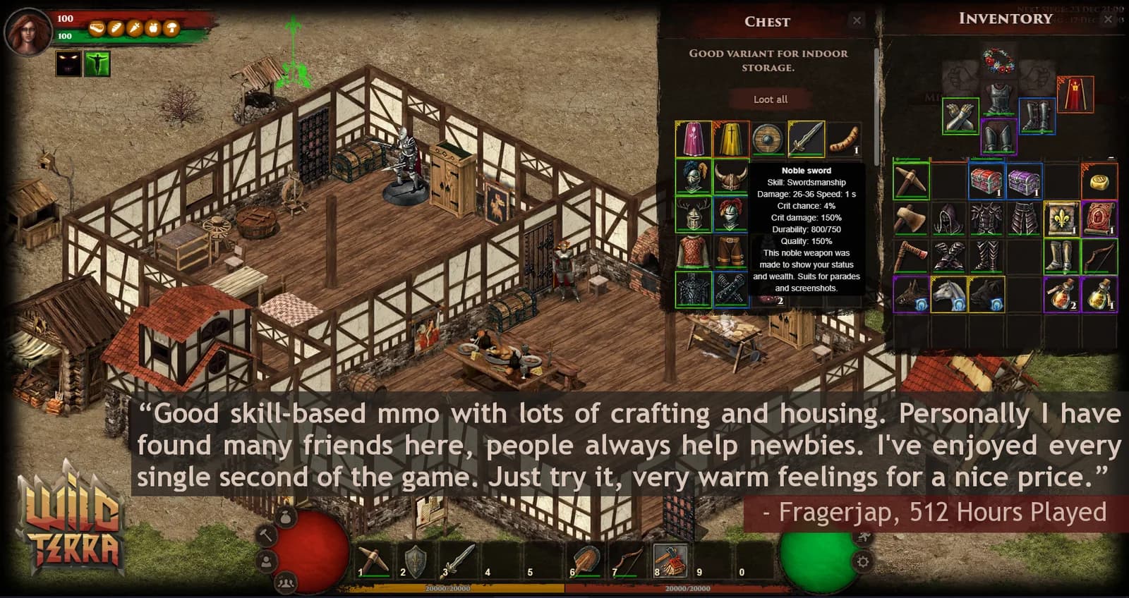 Wild Terra Online — скриншот