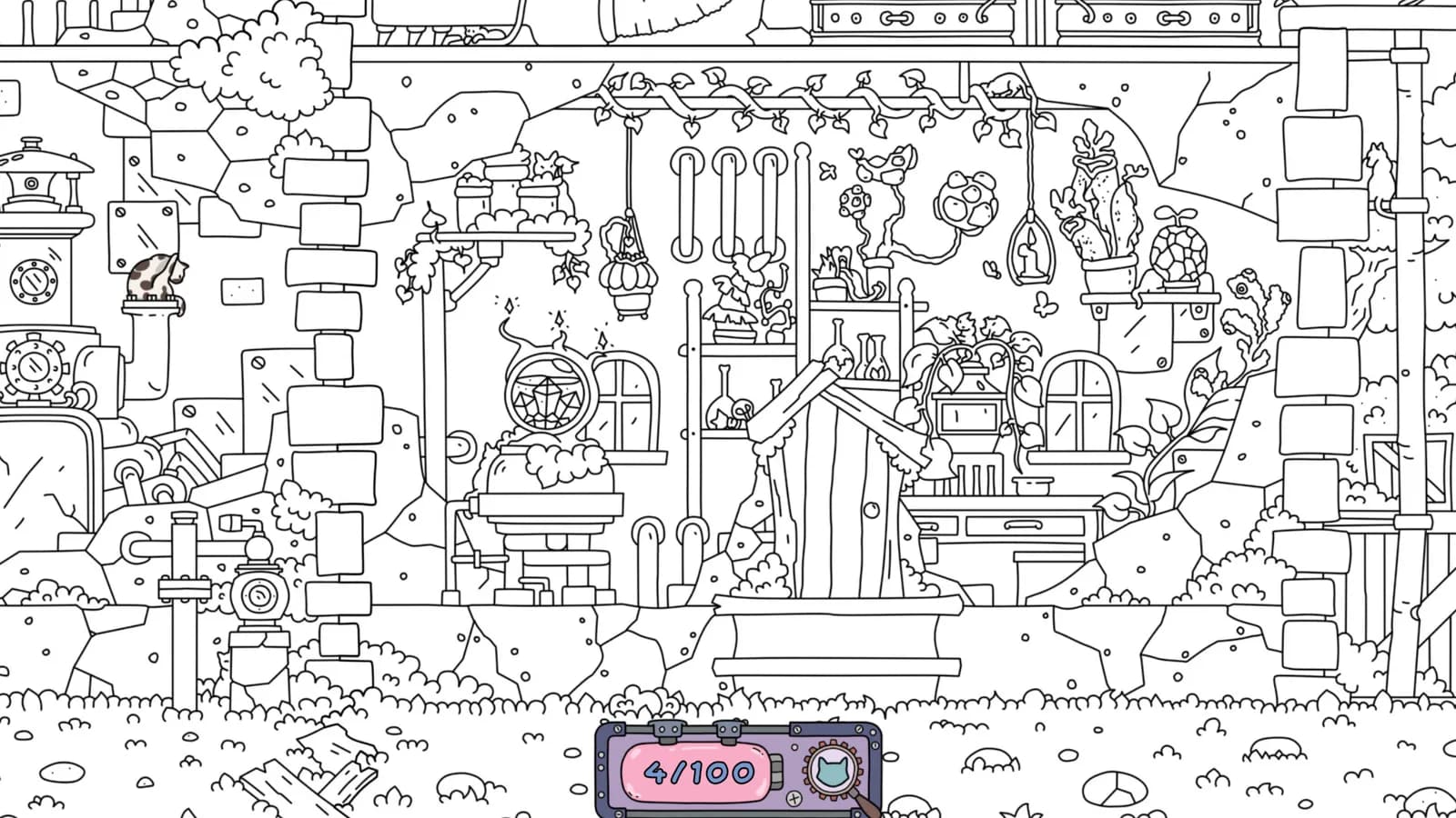 FIND KITTENS 4: Aetherpunk — скриншот