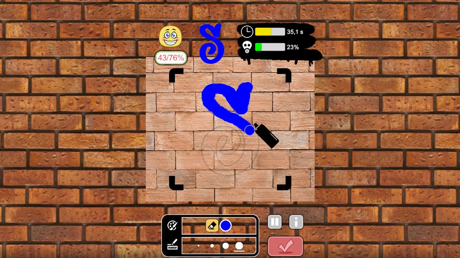 Graffiti Simulator — скриншот