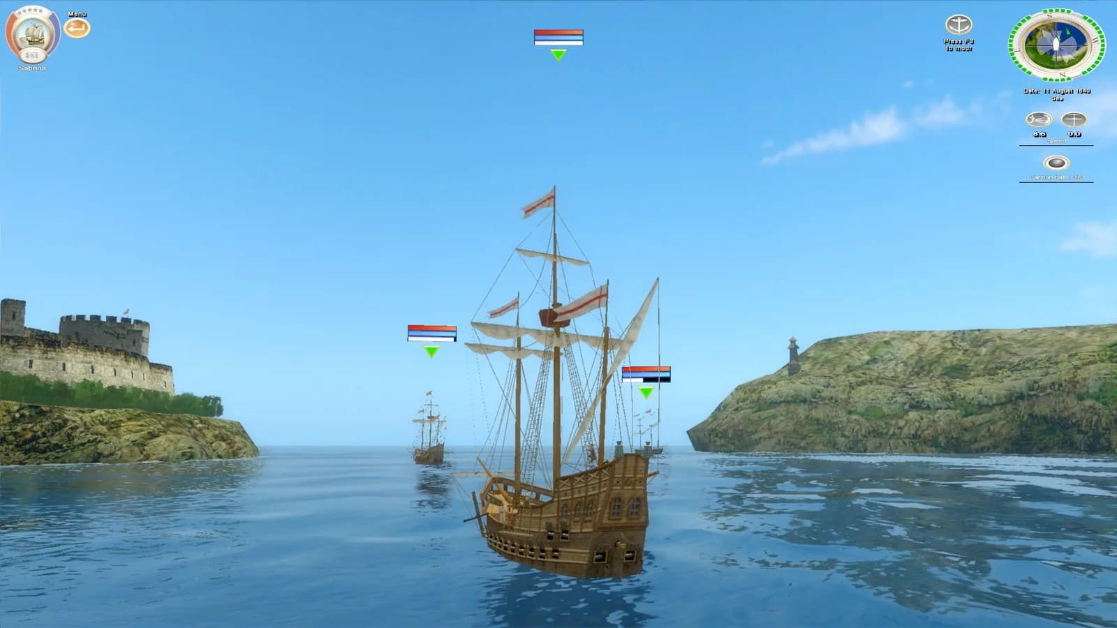 Sea Dogs: Caribbean Tales — скриншот