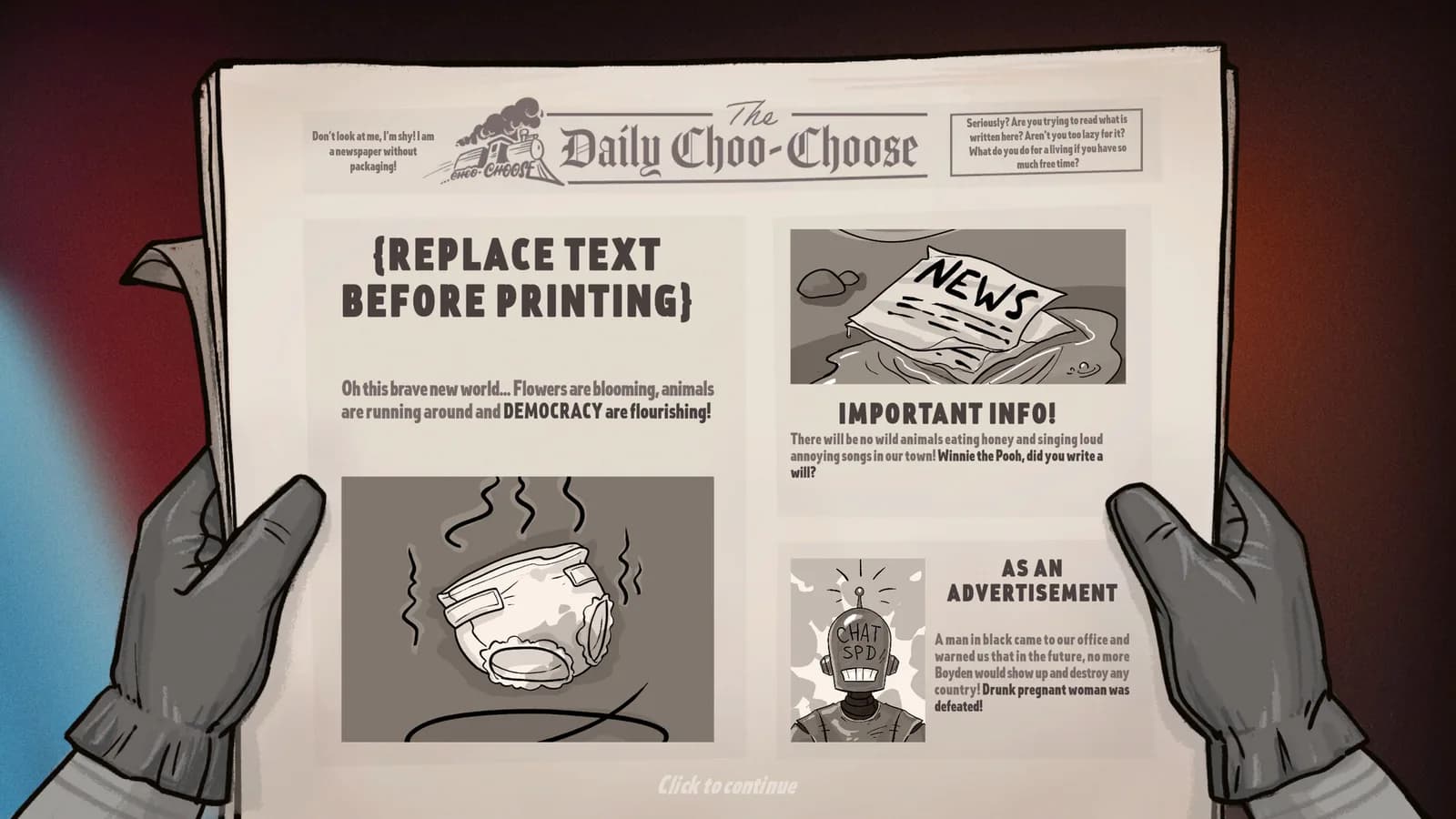 Choo-Choose — скриншот