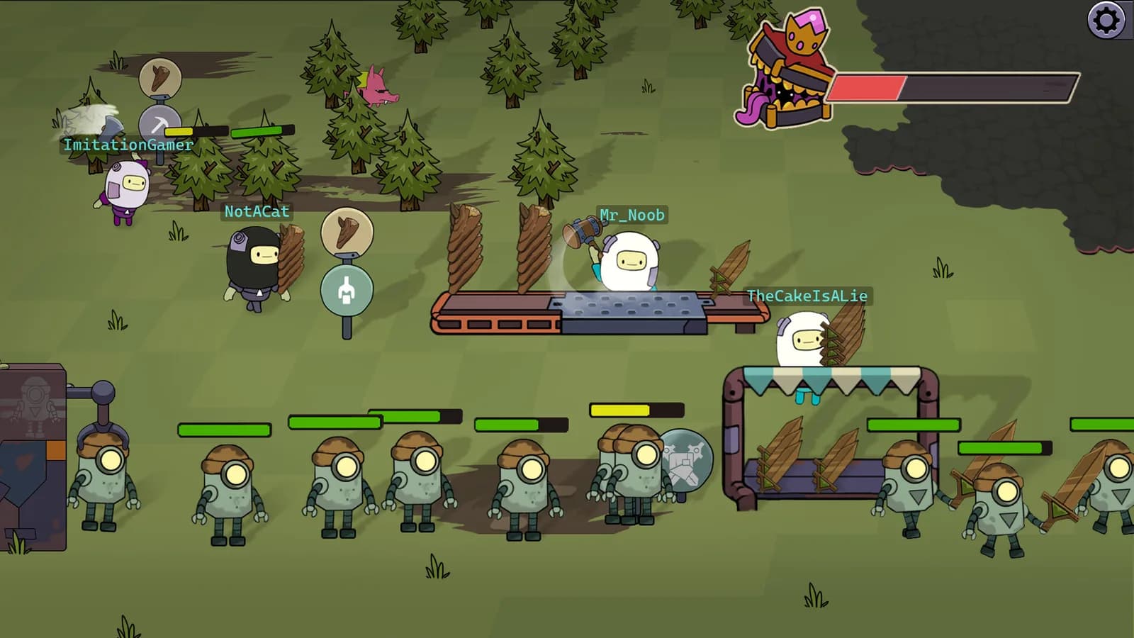 SuperWEIRD: Automation Roguelite — скриншот