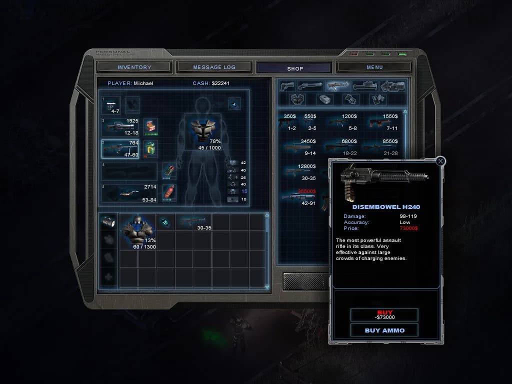 Alien Shooter 2: Reloaded — скриншот