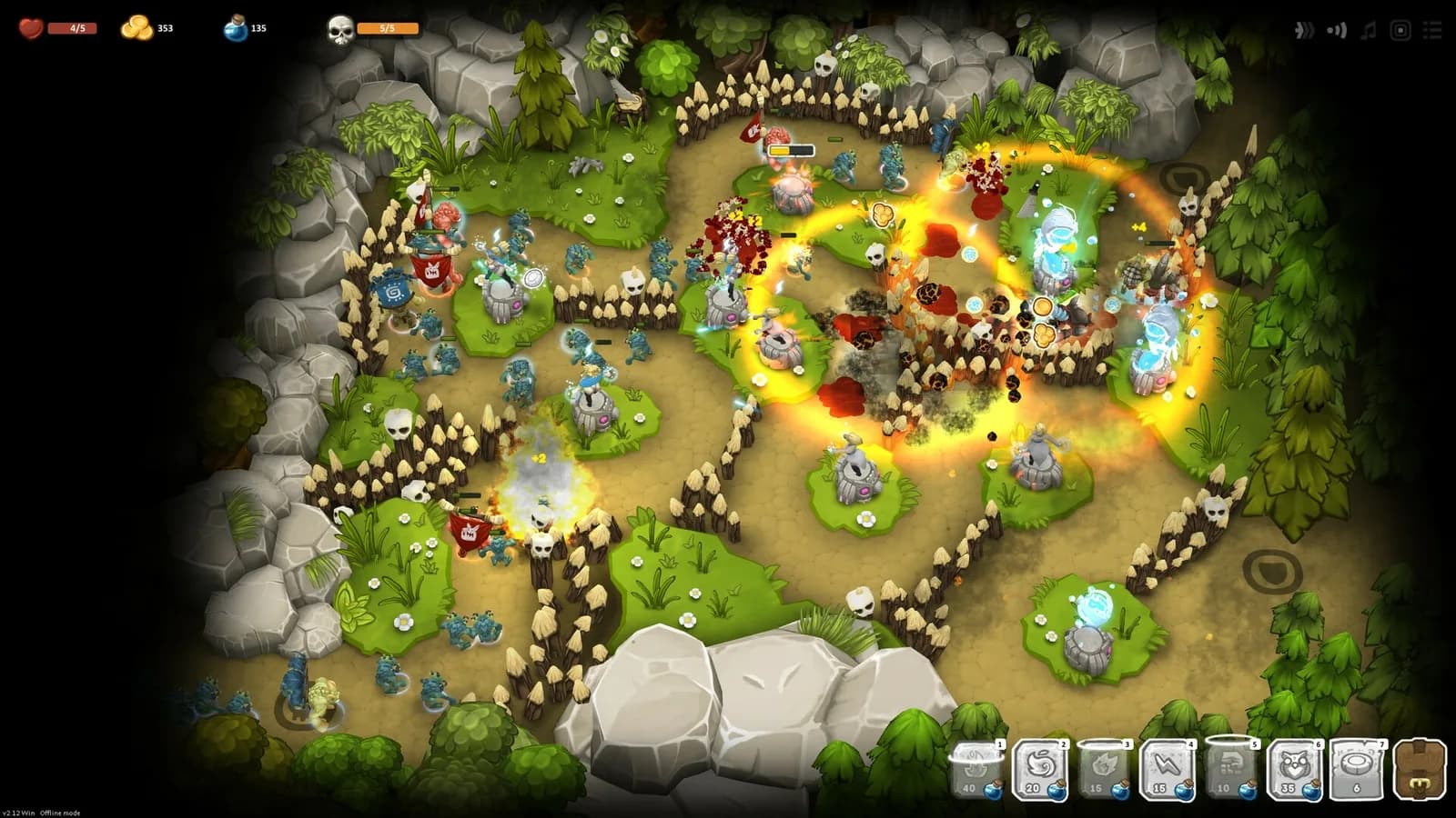 Warstone TD — скриншот