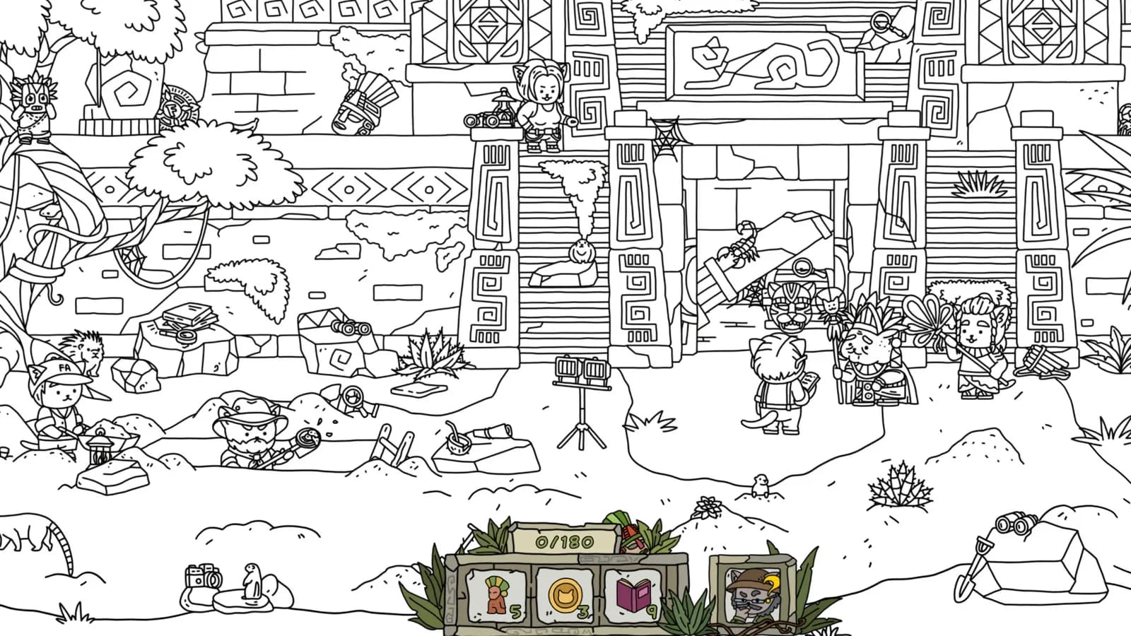 FIND ALL 8: The road to the Maya — скриншот