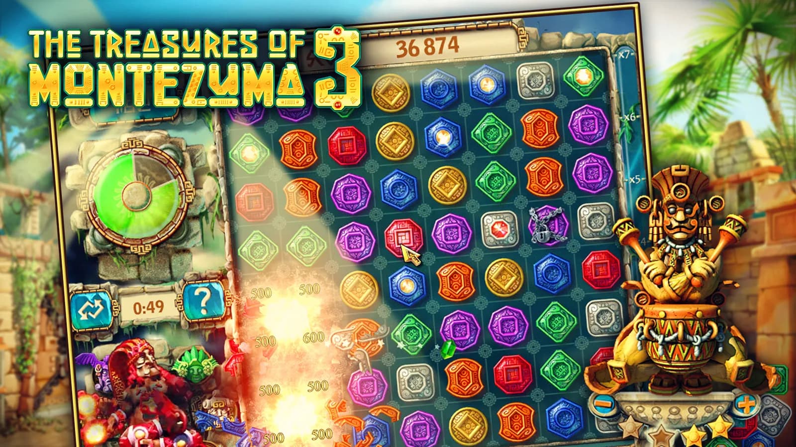 The Treasures of Montezuma 3 — скриншот