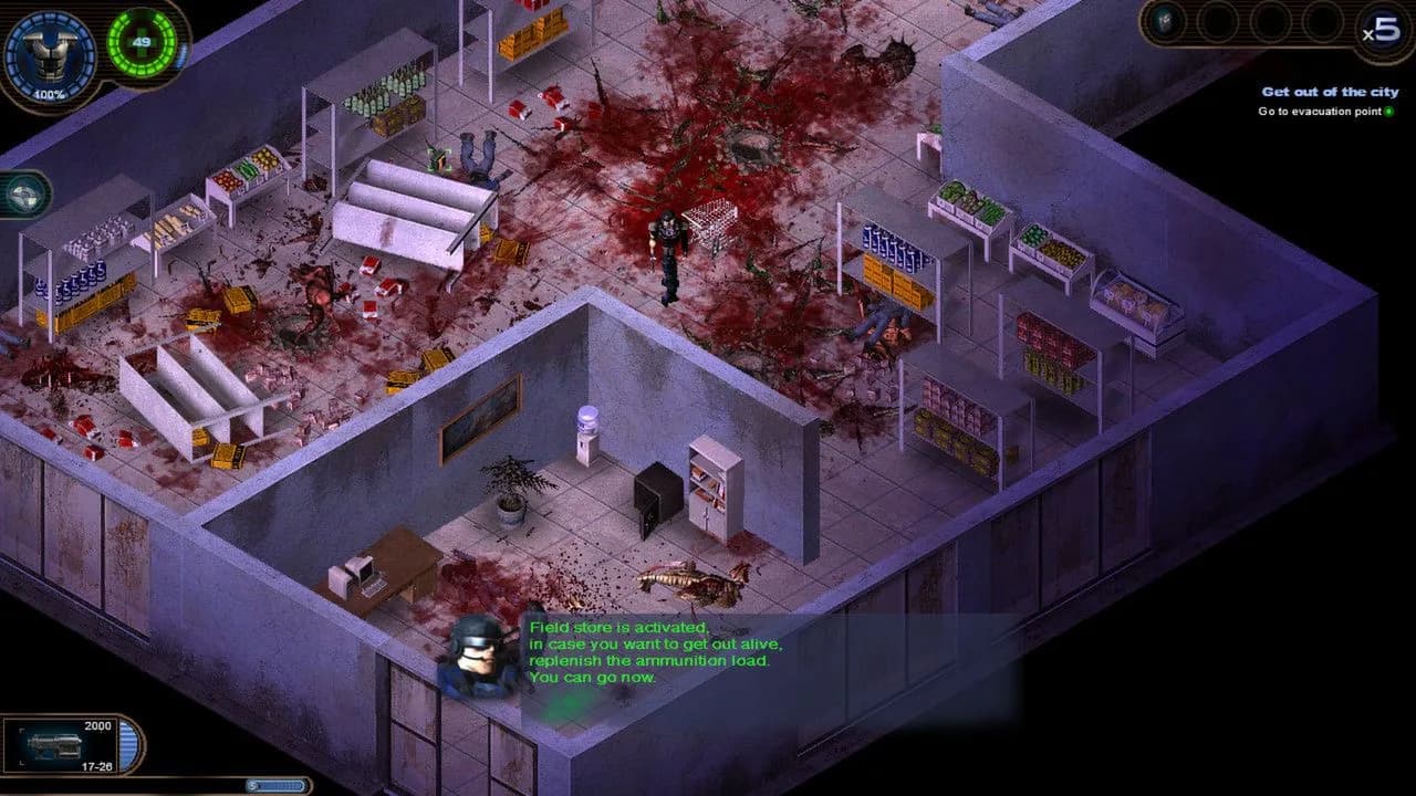 Alien Shooter 2 Conscription — скриншот