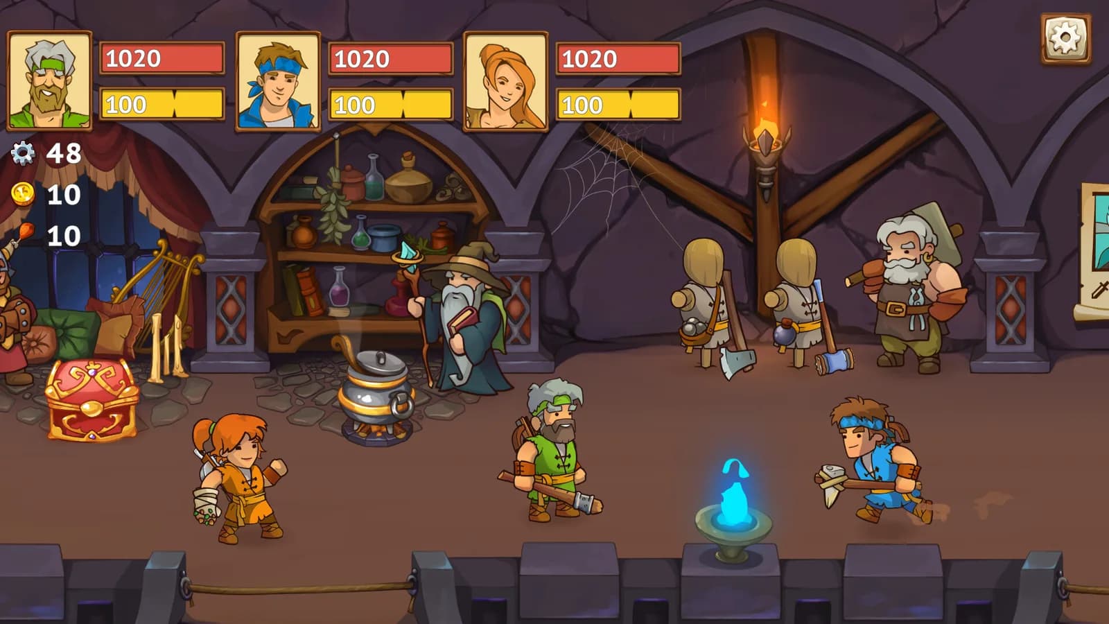 Knights of Braveland — скриншот