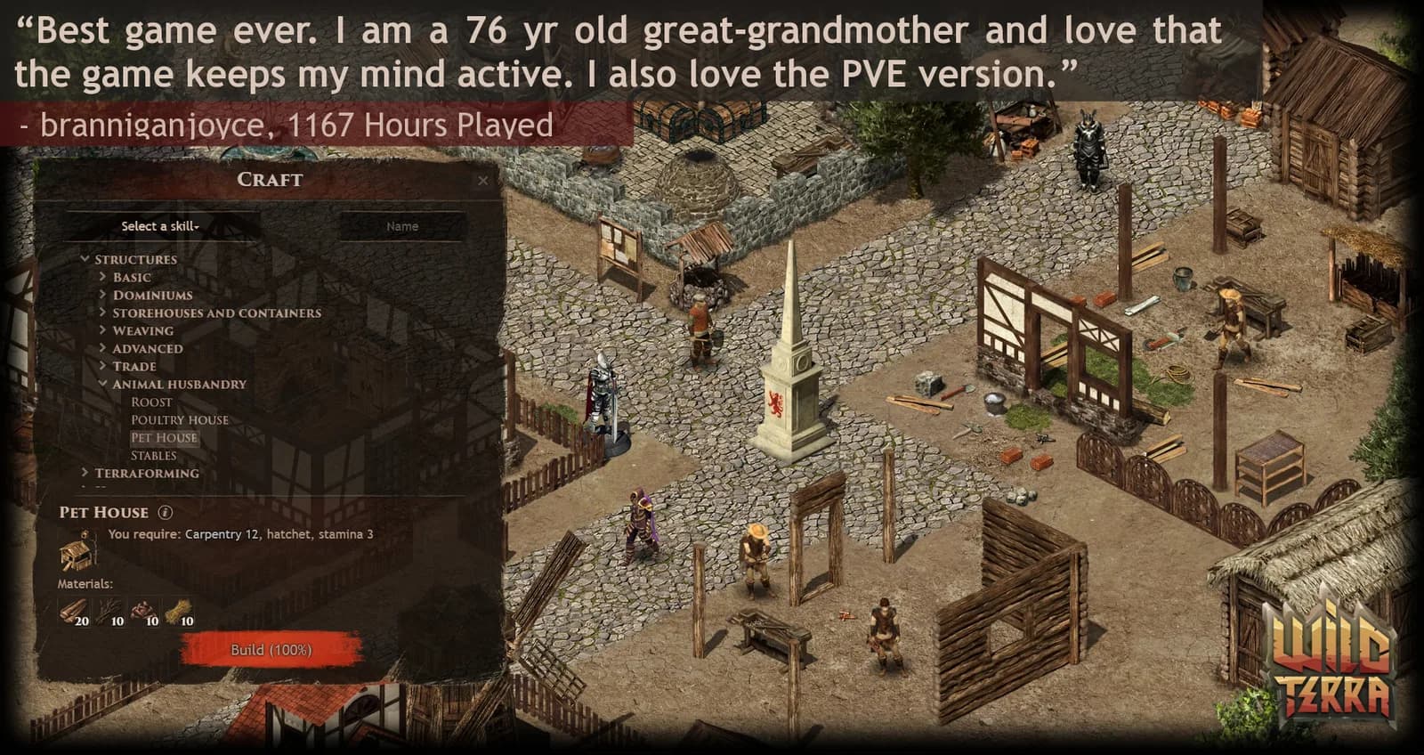 Wild Terra Online — скриншот