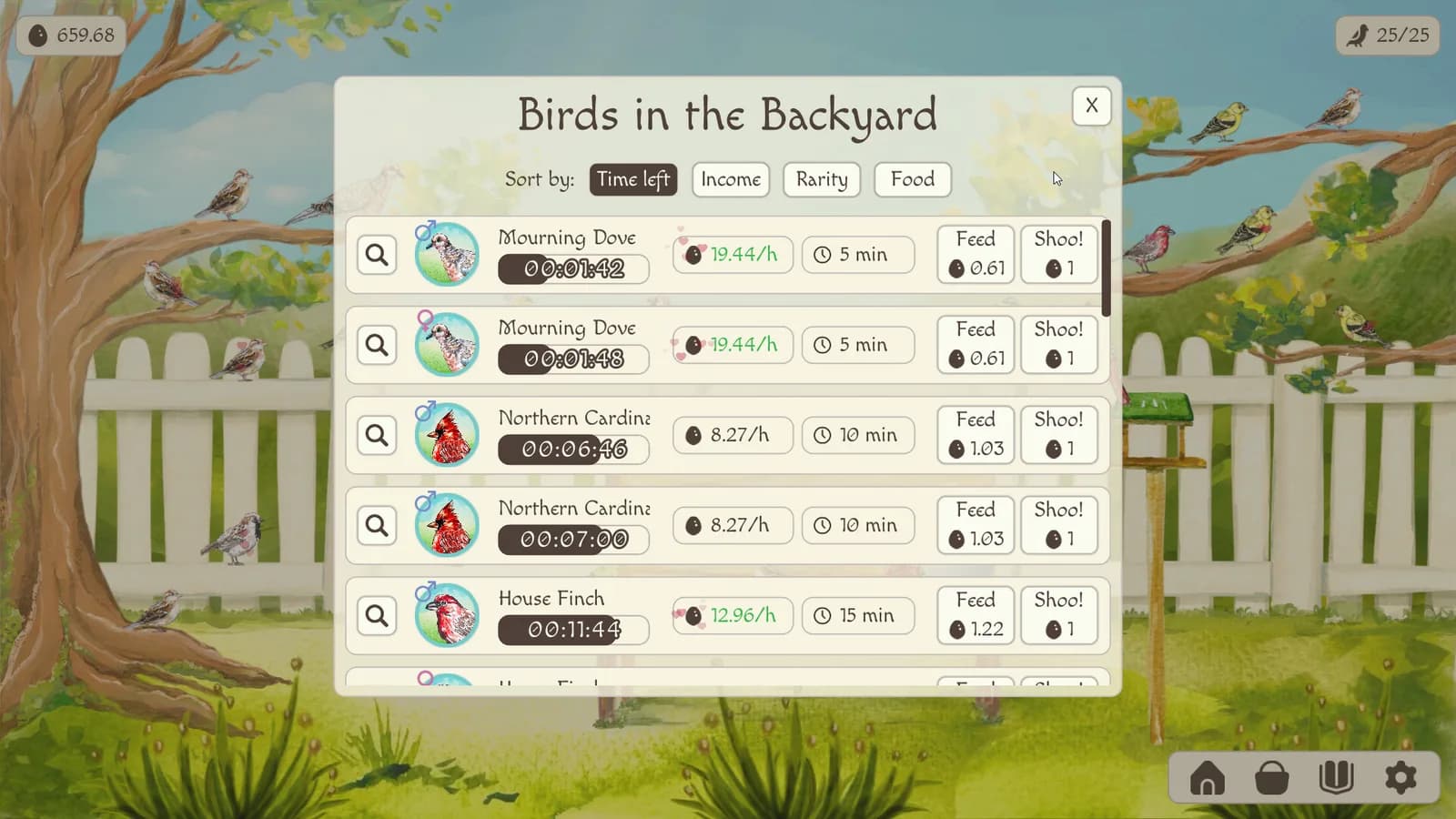 Birdfull — скриншот