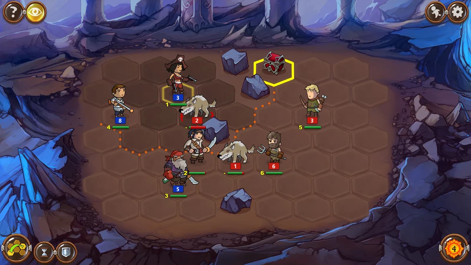 Braveland Pirate — скриншот