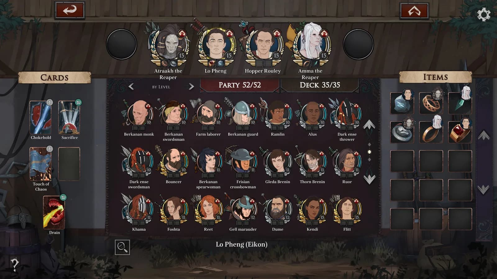 Ash of Gods: Arena — скриншот