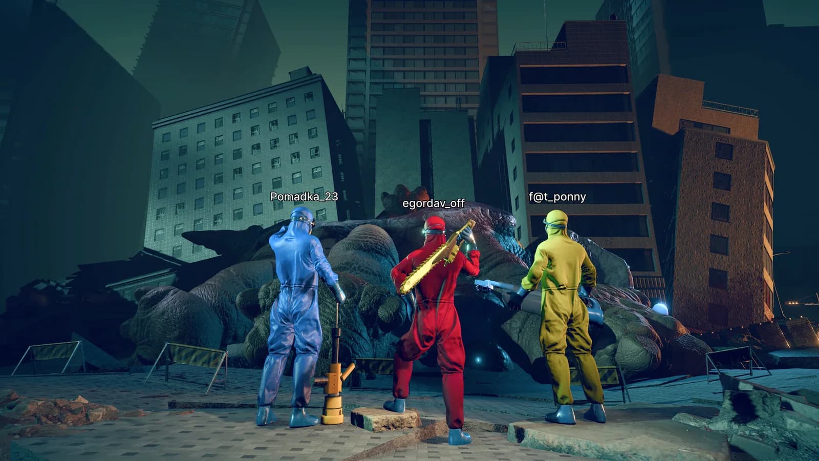 Kaiju Cleaner Simulator — скриншот