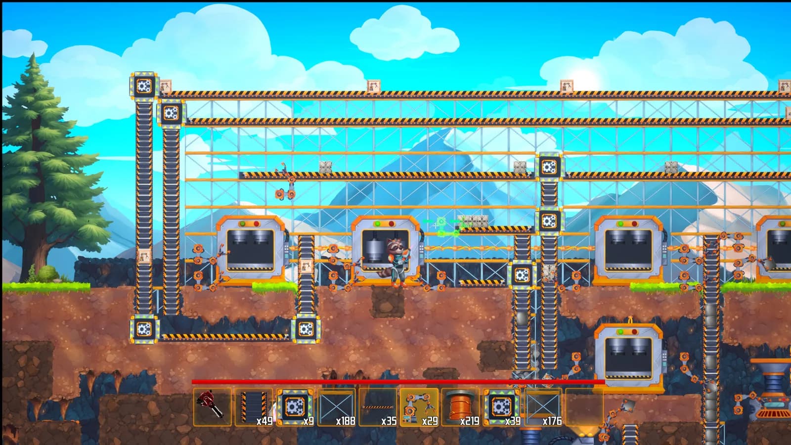 Raccoon Crafts Factory — скриншот