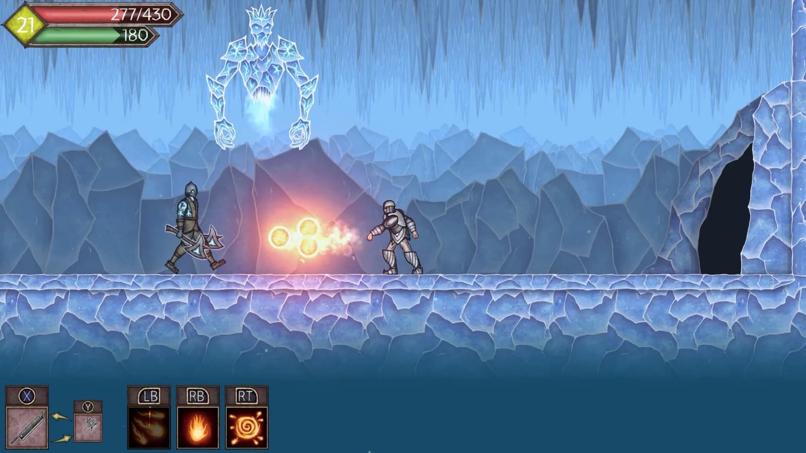 Runic Curse Remastered — скриншот