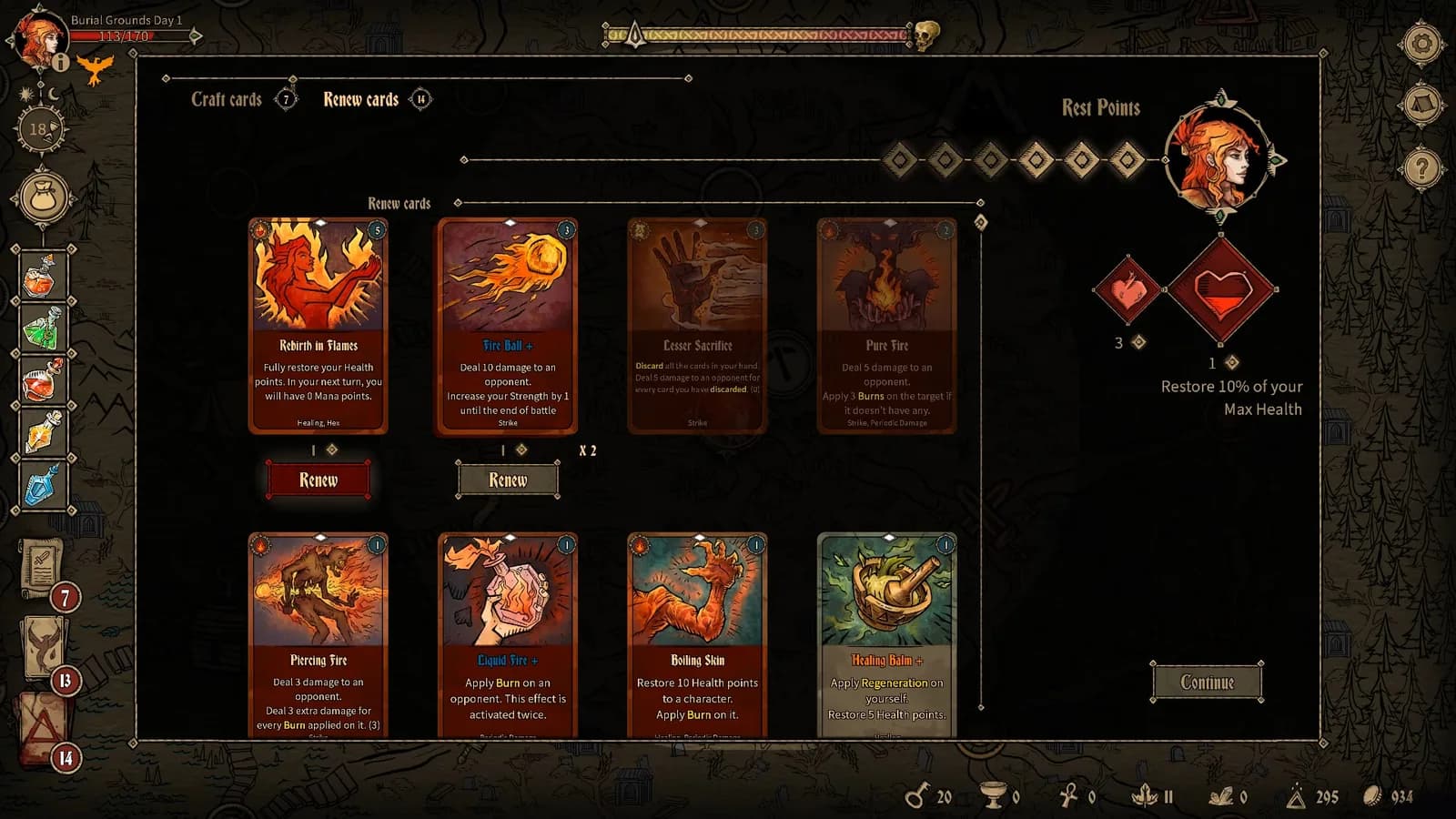 Deck of Ashes — скриншот