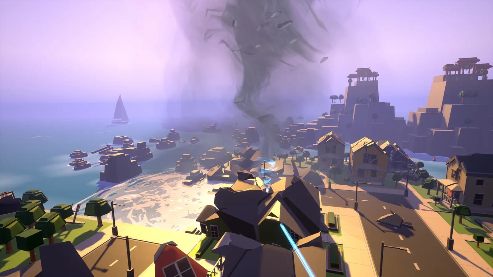 VRobot: VR Giant Robot Destruction Simulator — скриншот